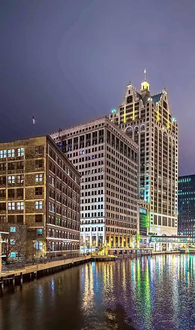 milwaukee wisconsin city and street scenes